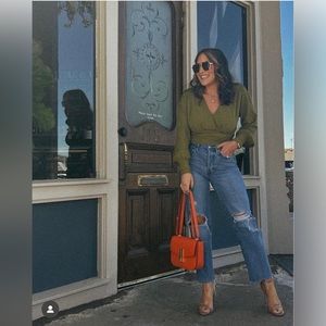 Target Women's Super-High Rise,ripped,Distressed Straight Jeans/Wild Fable™ SZ 0